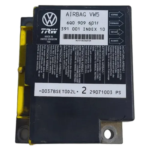Modulo Airbag Vw Polo Fox 2003 A 2014 TRW 6Q0909601F