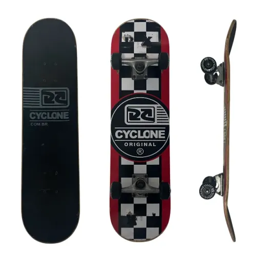 Skate Cyclone Street Logo Original Completo