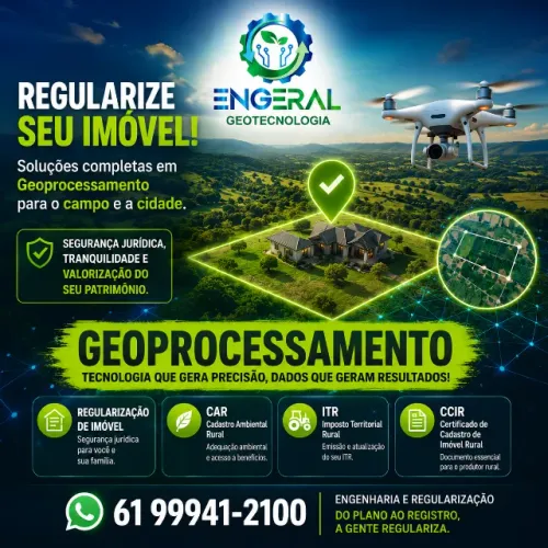 REGULARIZAÇÃO DE IMÓVEIS RURAIS