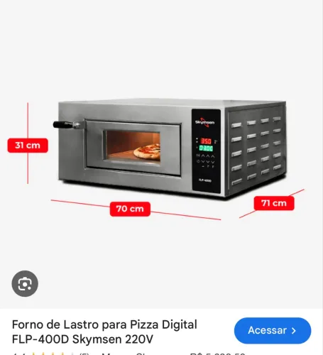 Forno de pizza