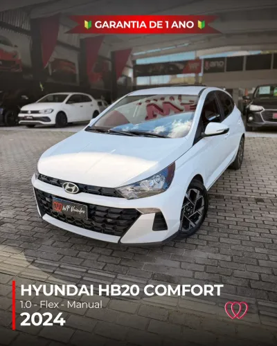 Hyundai HB20 Comfort 1.0 Flex 12V Mec. 2024