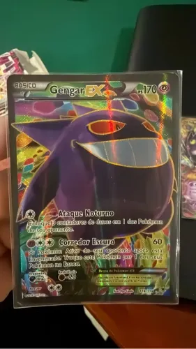 Carta Pokémon Gengar EX (114/119)
