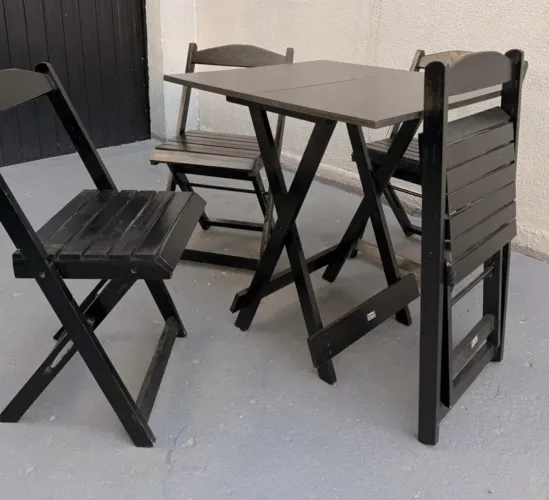 Mesa dobrável