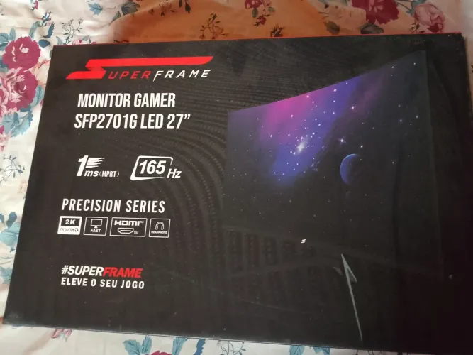Monitor Gamer Led 27`` Polegada Curvado