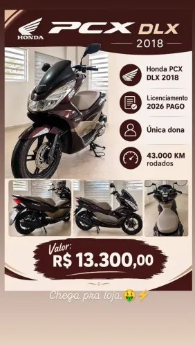 Honda PCX 150 DLX ÚNICA DONA