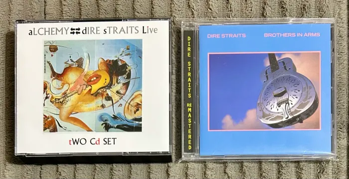 Dire Straits Alchemy Live DUPLO CAIXA GORDA + Brothers In Arms IMPORTADOS