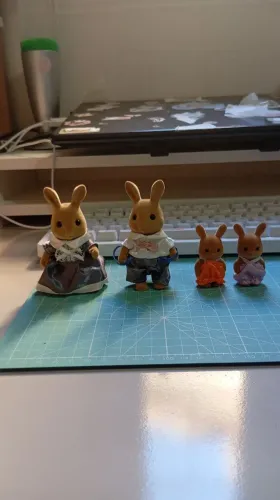 Família coelho Sylvanian 