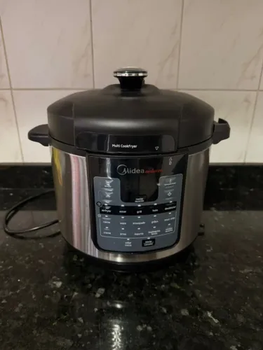 Panela Elétrica de Pressão Midea Multi CookFryer 6L Airfryer