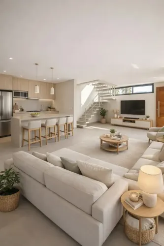 Casa contemporânea no Sul de Florianópolis  198 m², 3 dormitórios, varanda gourmet e sótão