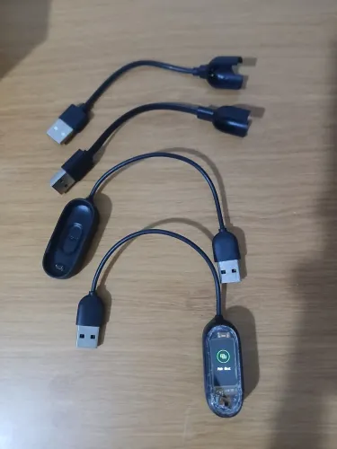 CARREGADORES MI BAND 2, 3 E 4.
