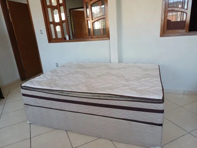 Cama box casal