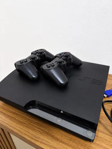 PS3 COMPLETO À VENDA - 2 CONTROLES + JOGOS