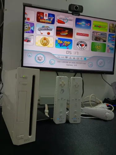 Nintendo Wii Completo Desbloqueado