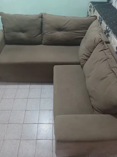 Sofá em L 