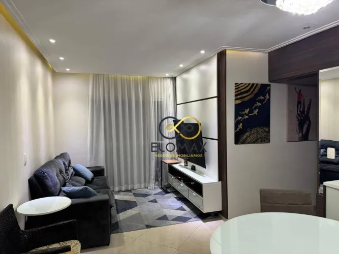 Apartamento a venda no Jardim Las Vegas Guarulhos - 3 quartos, 1 suíte, 2 vagas - Varanda 
