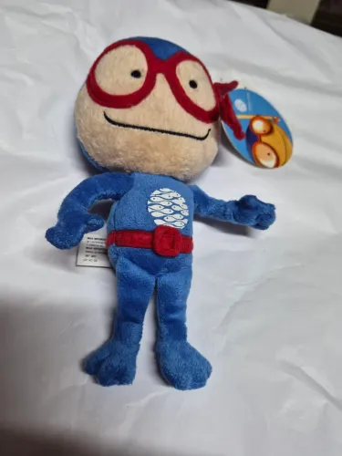 Boneco pelucia Vasco super heroi dis oceanis