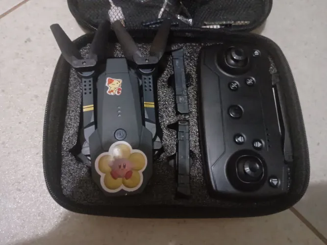 Drone semi profissional, usado, e mal calibrado