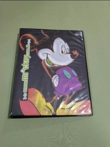 Fichário Mickey Tilibra Vintage anos 90 