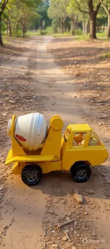 Tonka betoneira caminhão
