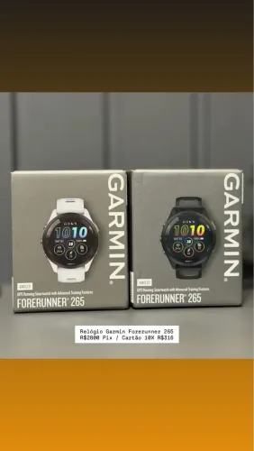 Relógio Garmin 265 - Novo sem uso