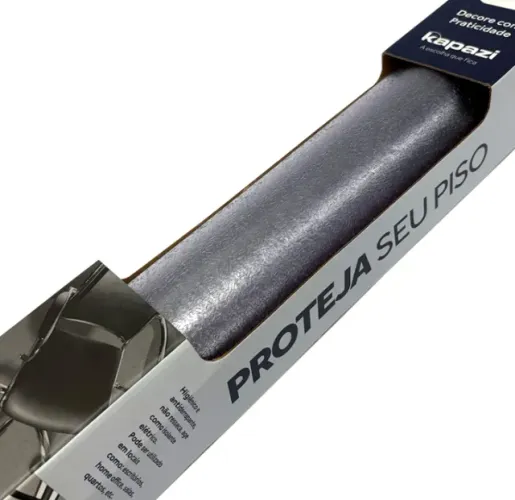 Protetor de piso translucido Kapazi 85cmx1,20cm