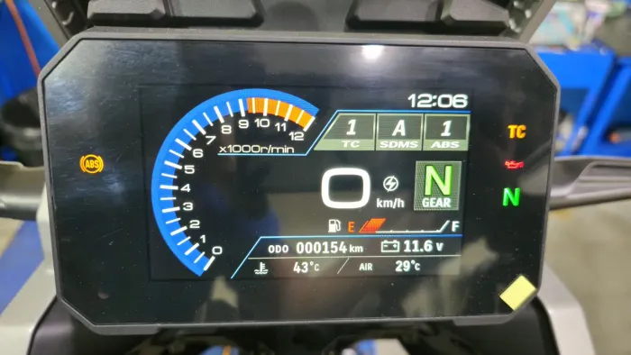PAINEL TFT V-STROM 1050