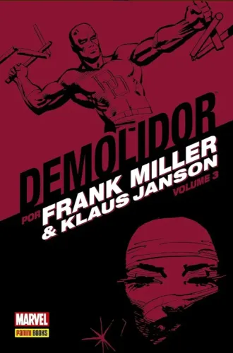 Demolidor Vol. 3 - Frank Miller E Klaus Janson - Capa Dura - Panini