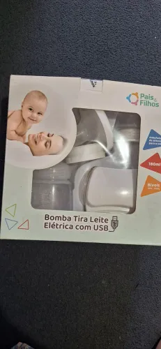 Bomba elétrica de leite