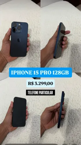 IPHONE 15 PRO NOVISSIMO 