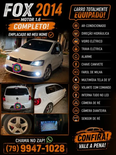 Volkswagen Fox 1.6 MI I Motion Total Flex 8V 5P 2014