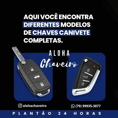 Chave Canivete + Serviço Rápido! Chaveiro 24 Horas!!