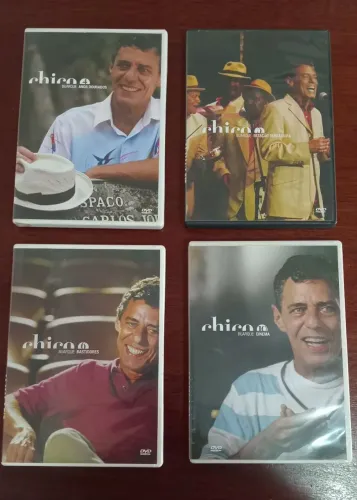 7 DVDs Chico Buarque