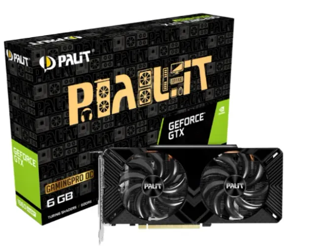 Placa de Vídeo Palit NVIDIA GeForce GTX 1660 Super GP OC, 6GB, GDDR6