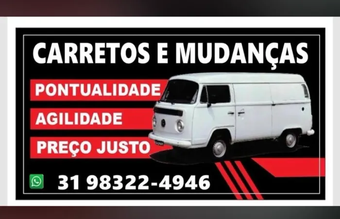 Faço carreto , tiro entulho e faço limpeza ! Contagem e região 