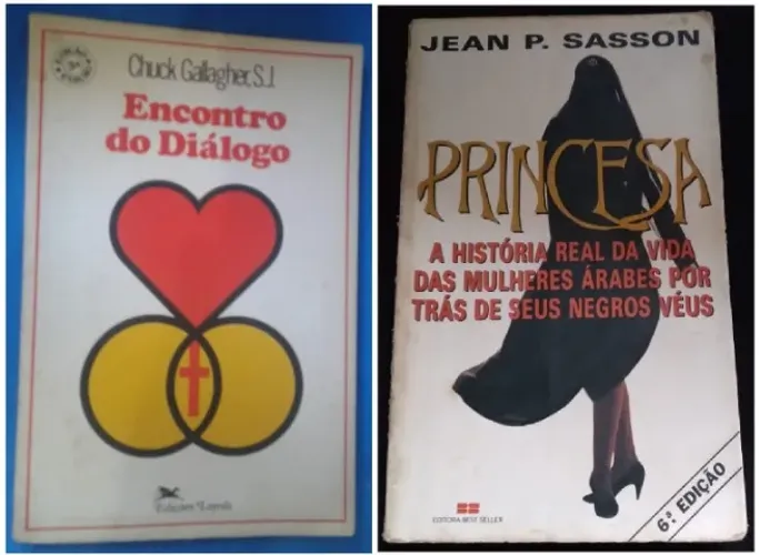 Livros de diversos autores por apenas R$15,00 cada.