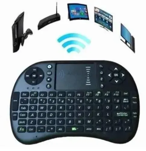 Mini Teclado Wireless Touch Pad Led Luminoso Tv Box Pc Xbox Smart Tv