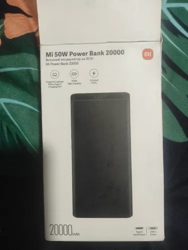 Power bank xiaomi 20000 original na caixa nunca usado