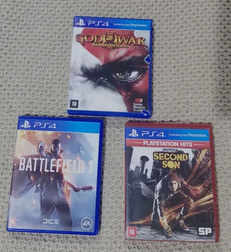 Vendo jogos de ps4