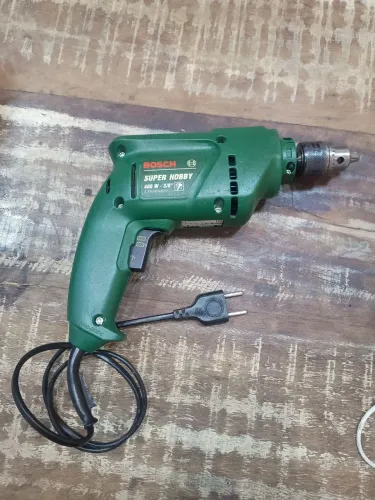 Furadeira Bosch Super Hobby 400W 3/8" 10mm 110V