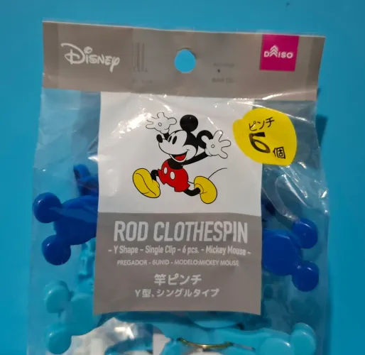 Disney Pregador Grande Mickey(Leia a descrição)