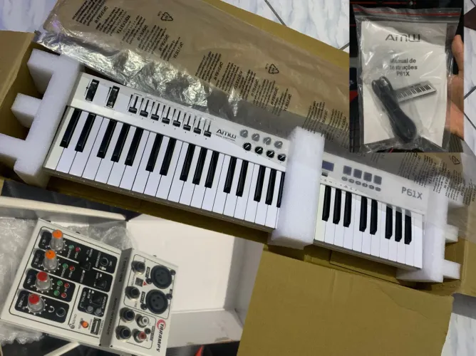 Teclado controlador AMW p61x + KIT