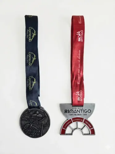 Kit 2 Medalhas de Corrida - Rio Antigo 2019 + Correndo pelo Rio 2020