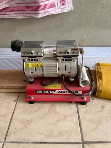 Compressor Motomil CMI-5,0/AD - Silencioso | Sem Óleo | Zero