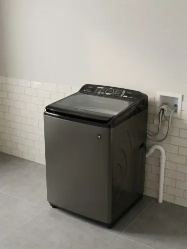 Máquina de Lavar Panasonic Antibacteria Ag 17kg Titânio