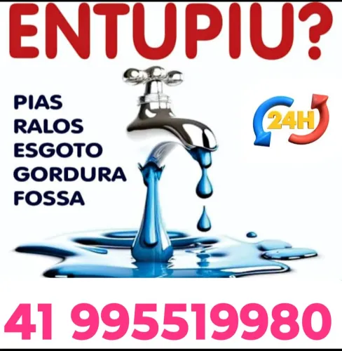 Desentupidora de esgoto,ralos ,caixa de gordura,fossa*