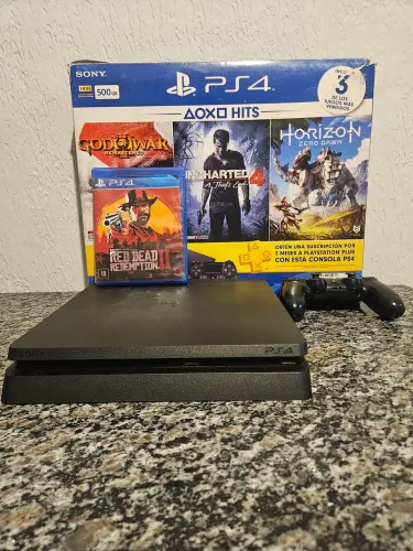 Ps4 1 controle+ Red Dead 2