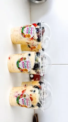 Vendas de salada de frutas