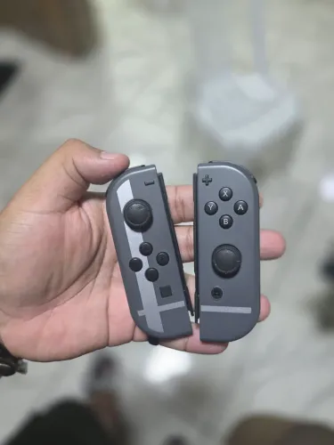 Joy con originais versão super smash bros