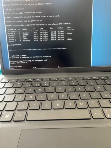 Notebook Dell core i5 11? geração 8 gb de memória