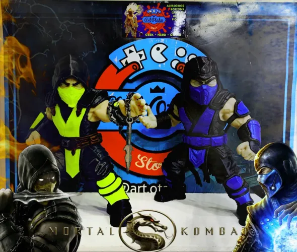 Figures mortal Kombat por favor leia a descrição